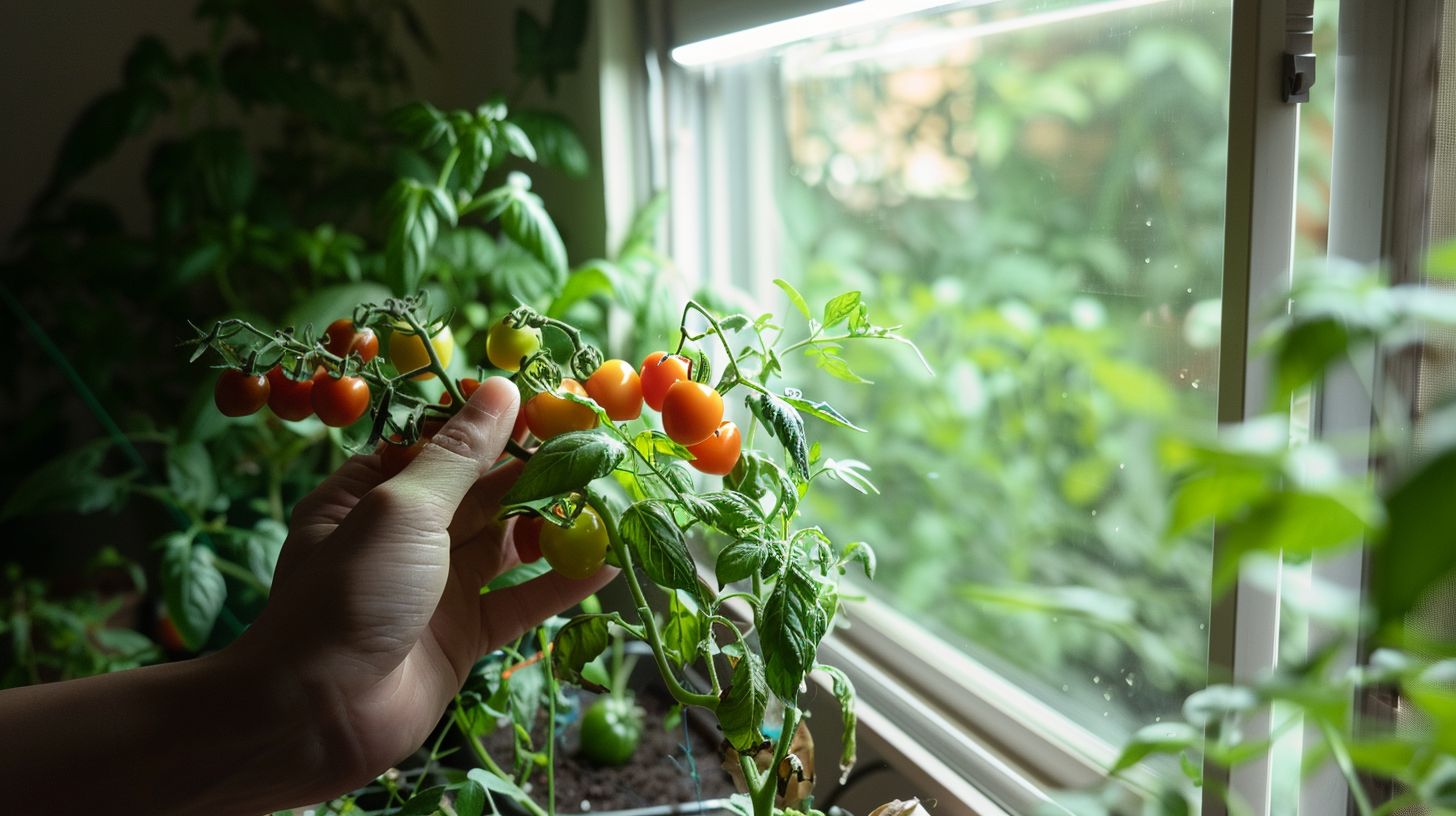 Growing Cherry Tomatoes Indoors - Beginner's Guide